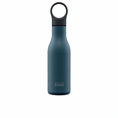 Image of Joseph Loop Stainless steel Vacuum Insulated Water Bottle, Flask for Work, Gym, Travel 500ml, Blue, 8