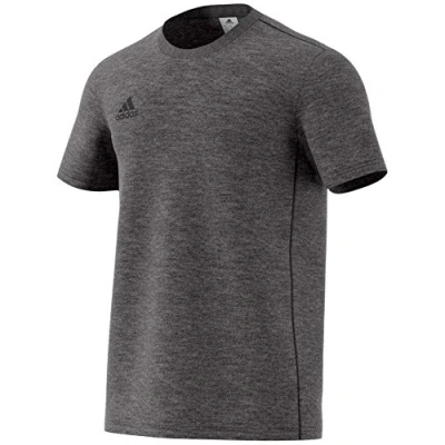 Image of adidas Men&#039;s Core18 Tee T SHIRT SHORT SLEEVE , Dgreyh/Black, S UK