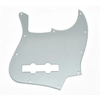 Image of KAISH Silver Mirror Jazz J Bass Pickguard for USA/Mexican 4 String Fender