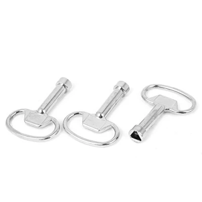 Image of Sourcingmap Triangle Socket Spanner Key 3pcs for 9x8mm Triangular Panel Lock