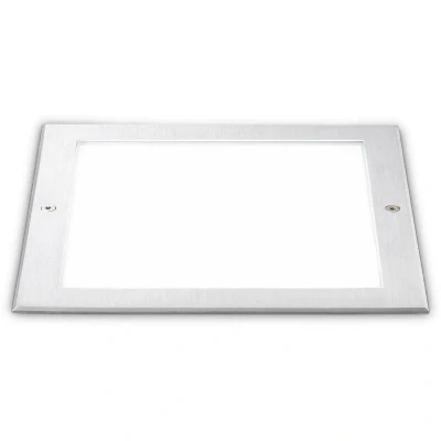 Image of Taurus Integrated LED Outdoor Recessed Ground Light Wide Square Steel 2700Lm 3000K IP67