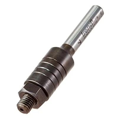 Image of Trend Professional Arbor 33/60 for 1/4 Bore Tools, Inch Shank, 63.5mm Overall Length and Spigot Diameter, Tungsten Carbide Tipped, 33/60X1/4