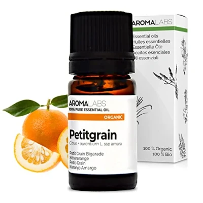 Image of BIO PETITGRAIN Essential Oil 5mL 100% Pure, Natural, Chemotyped and AB Certified AROMA LABS (French Brand)