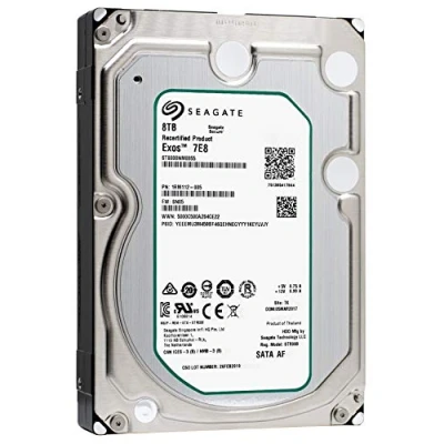 Image of Seagate ST8000NM0055 8TB 7200 RPM SATA 6Gb/s 512e 256MB Cache 3.5&quot; Internal Enterprise Hard Drive (Certified Refurbished)