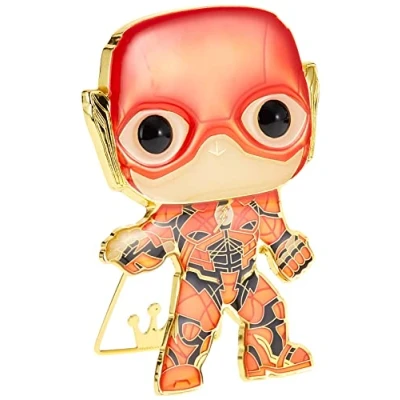 Image of Loungefly Funko POP! Enamel Pin: the Flash Justice League 2017 Pins Cute Collectable Novelty Brooch for Backpacks &amp; Bags Gift Idea Official Merchandise Movies Fans