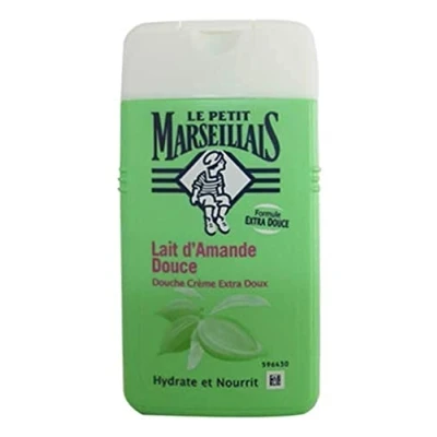 Image of Le Petit Marseillais shower gel with almond milk 250 ml original from France