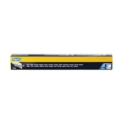 Image of Rapid High Performance No.32 Galvanised Steel Resin Coated Brad Nails, 34 Degrees Angled Nail, Wire Length: 32 mm, 40104405 1000 Pieces