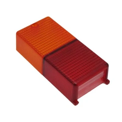 Image of Replacement lens for rectangular 4 function trailer combination lamp: Stop/tail/indicator &amp; number plate