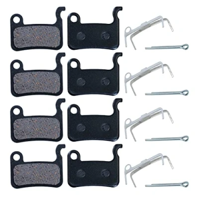 Image of ciciment 4 Pair Bicycle Disc Brake Replacement Pads Compatible with Shimano Deore XT XTR LX SLX Hone Alfine Saint