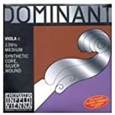 Image of Dominant Strings 139 1/2 Silver Wound Viola C String