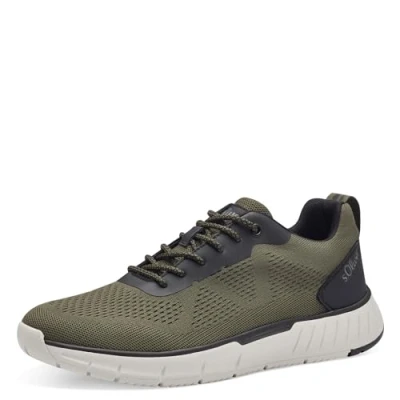 Image of s.Oliver Men&#039;s 5 13634 42 Sneaker, Khaki, 9 UK