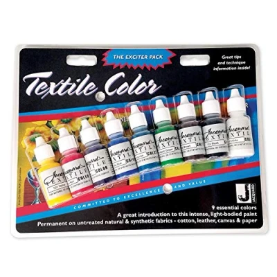 Image of Jacquard Products Textile Traditionals Exciter Pack .5oz 9/Pkg, 14.7 ml (Pack of 9)