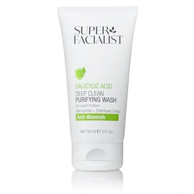 Image of Super Facialist Salicylic Acid Anti Blemish Purifying Cleansing Wash with Niacinamide (Vitamin B3), Face Cleanser &amp; for Clean and Clear Skin Treat Acne, 150ml