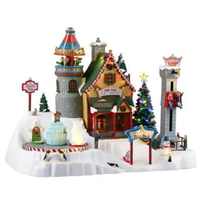 Image of Lemax Christmas Village North Pole Fun Fair 35019