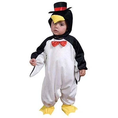 Image of Dress Up America Penguin Costume For Toddlers Adorable Onesie Babies Role Play Kids