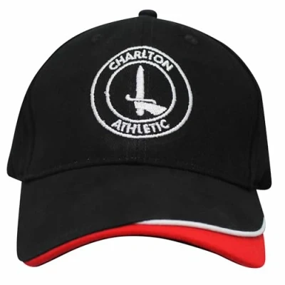 Image of GIFTS 4 ALL Unisex Charlton Athletic Football Crest Baseball Cap, Fans Cap