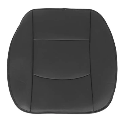Image of EBTOOLS Front Seat Cover, PU Leather Car Replacement Cushion Pad Protector Mat Cover for 4 Door Sedan SUV Driver Side Bottom Cloth Sets(Black)