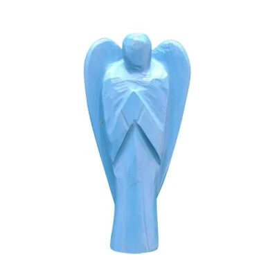 Image of Angel, 7.5cm, Turquoise (Dyed Howlite)