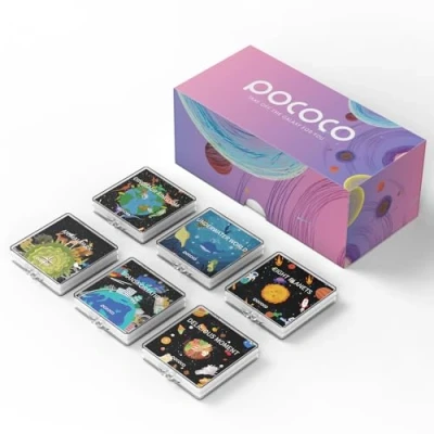 Image of Kid&#039;s Corner: Discs for POCOCO Galaxy Projector, 5K Ultra HD, Semiconductor Lithography (6 discs)
