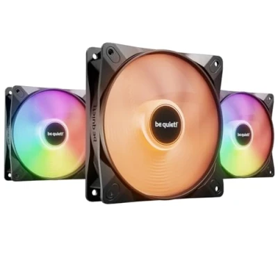 Image of be quiet! Light Wings LX High Speed 120mm ARGB Black PWM Triple Fan Pack