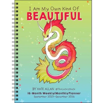 Image of I Am My Own Kind of Beautiful 16 Month 2025 2026 Weekly/Monthly Planner Calendar