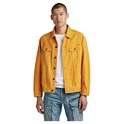Image of G STAR RAW Women&#039;s Oversized Western Jacket, yellow (dull gd D22579 D300 D849), L