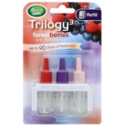 Image of 3VOLUTION PLUG IN AIR FRESHENER REFILLS TRILOGY3 AMBI PUR COMPATIBILITY 20ml (Forest Berries)
