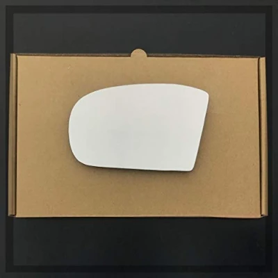 Image of Fits Mercedes E Class 2002 to 2006 Wing Mirror Glass ( W211 ) LEFT HAND UK Passenger Side Wide Angle
