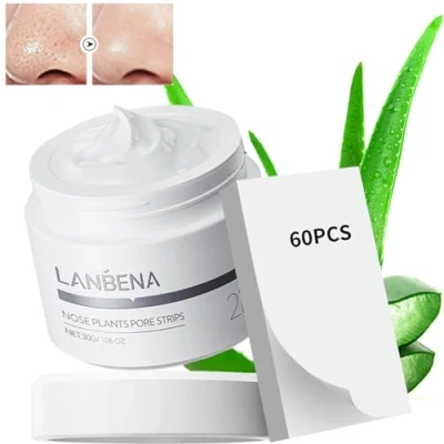 Image of Blackhead Remover Black Mask Charcoal Peel off Facial Pore Cleanser Purifying Face Nose strips 1.05 Ounce