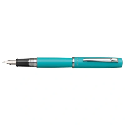 Image of PLATINUM Procyon PNS 5000#52 Fountain Pen/Nib Size: M Medium/Colour: Turquoise Blue/Handmade/with Gift Box/Fountain Pen