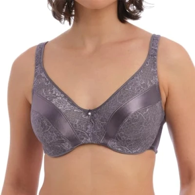 Image of Wacoal Lingerie Le Minimizer Minimiser Bra Argent BFA105 36D