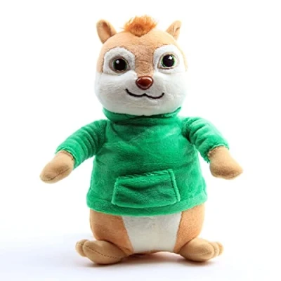 Image of Laruokivi Cartoon Chipmunks Theodore Plush Toy Stuffed Animal Doll 9&#039;&#039; Figure