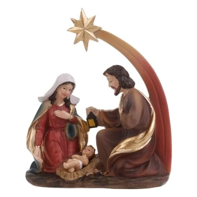 Image of Glanhbnol Nativity Sets Christmas Indoor Decorations Set Scene