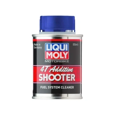 Image of WOL Liqui Moly 7822 Motorbike 4T Shooter 80ml Engine Flush Fuel System Cleaner Additive