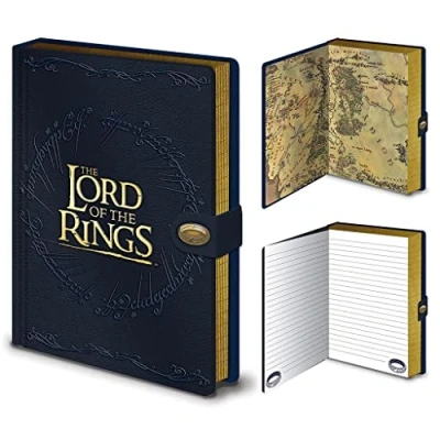 Image of Lord of the Rings Notebook, A5 Premium Journal Note Book, Writing Book &amp; Notebooks Official Merchandise