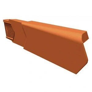 Image of Manthorpe Building Products Dry Verge Unit Left Hand Terracotta