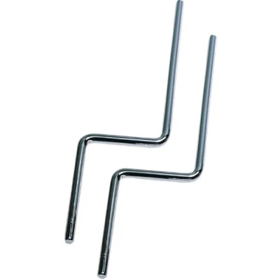 Image of Latin Percussion Hardware Accessories &amp; Spare Parts Rod 3/8&quot; LP372 + LP472 Everything Rack Z Shape Chrome, LP375D