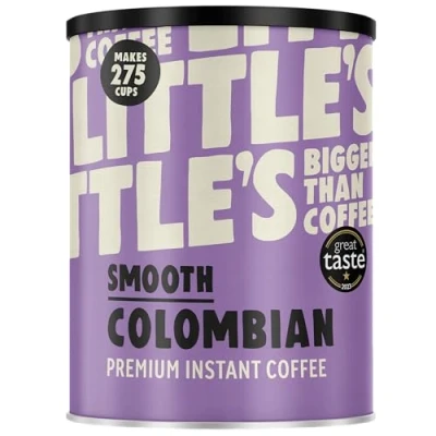Image of Little&#039;s Smooth Colombian Instant Coffee, 500g Tin Premium Rich &amp; Vegan Friendly, Low Calories, No Added Sugar