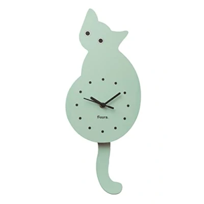 Image of Fisura Pendulum clock. Original wall Silent clock different models. Wood and ABS. Battery not included. (Minth)