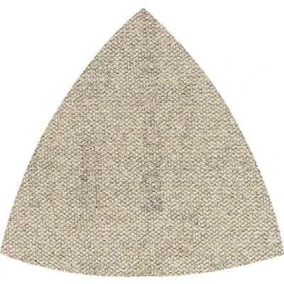 Image of Bosch Professional 5x Expert M480 Sanding Net (for Hardwood, Paint on wood, 93x93 mm, Grit 80, Accessories Delta Sander)