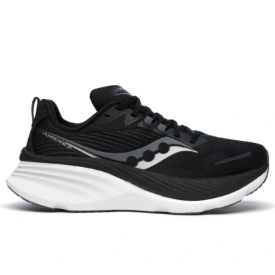 Image of Saucony Men&#039;s Hurricane 24, Black/Carbon, 8.5 Wide
