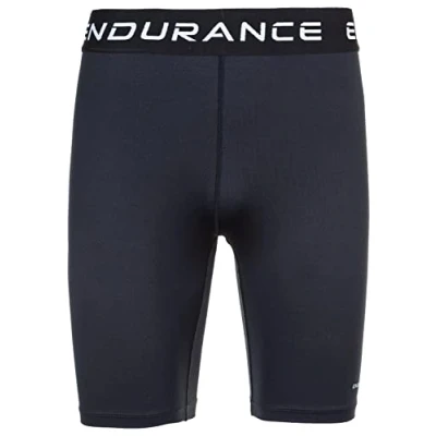 Image of ENDURANCE Men&#039;s Power Tights, 1001 Black, S