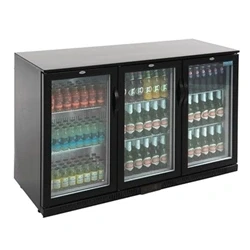 Image of Polar G Series Back Bar Cooler with Hinged Doors 330Ltr