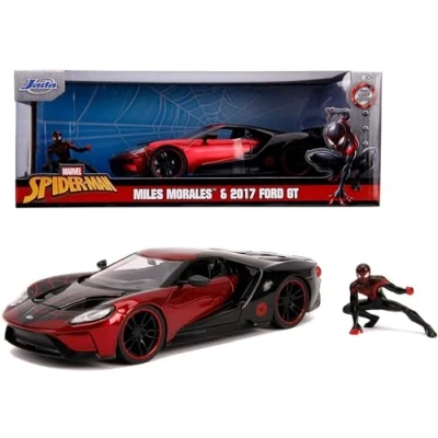 Image of Marvel 253225008 Miles Morales 2017 Ford GT 1:24