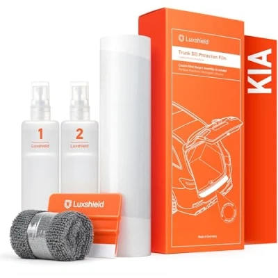 Image of Luxshield Car Bumper Protector Set For Kia XCeed 3 (III) CD I 2019 2024 Rear guards cars, anti scratch, Paint Protection Sill Transparent
