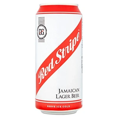 Image of Red Stripe Jamaica Lager Beer 440ml (Pack of 24 x 440ml)