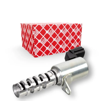 Image of 23796ED000, 23796ED00A, 23796ED00B, 23796ED00D Control Valve, camshaft adjustment FEBI BILSTEIN 175440 Intake Side NISSAN: Note II Hatchback, Juke