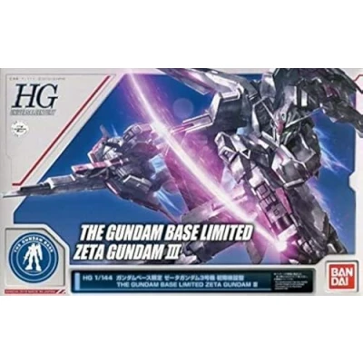 Image of Premium P BANDAI HGUC Gundam Base Limited Zeta III HG 1/144 Model Kit