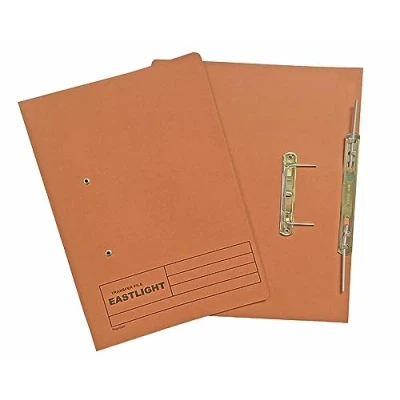 Image of Eastlight Transfer Spring File, 38mm Foolscap, Colour Orange, Box 25