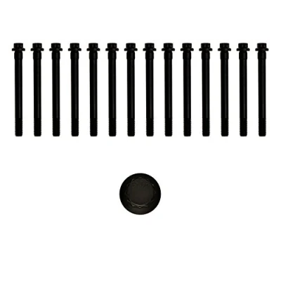 Image of 11121317018x14 Cylinder Head Bolt Kit AJUSA 81020500 Male Star 14 BMW: 5 Touring